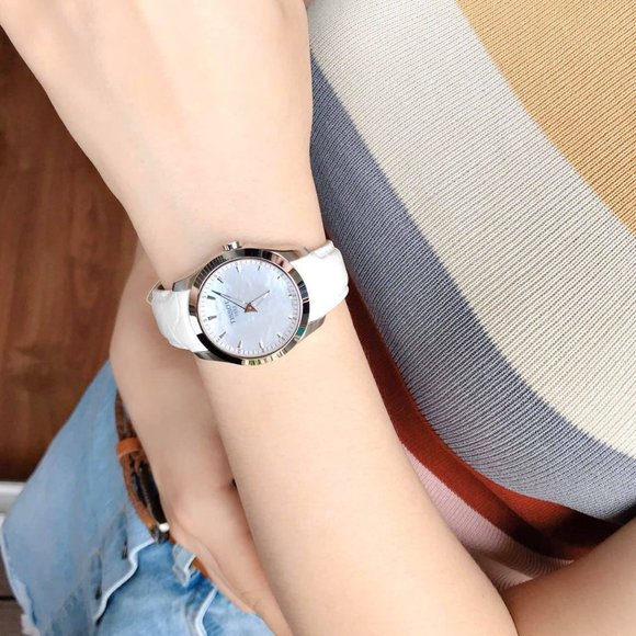 Sale! New! Tissot Grande White Band Ladies Watch - Picture 2 of 4